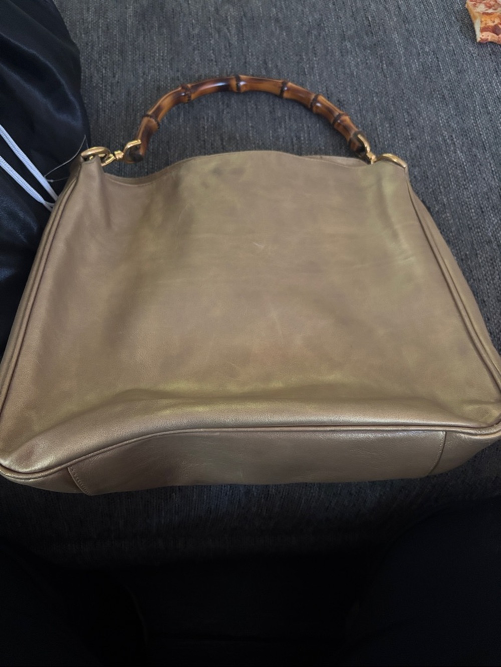 Authentic Gucci Gold Vintage Bag